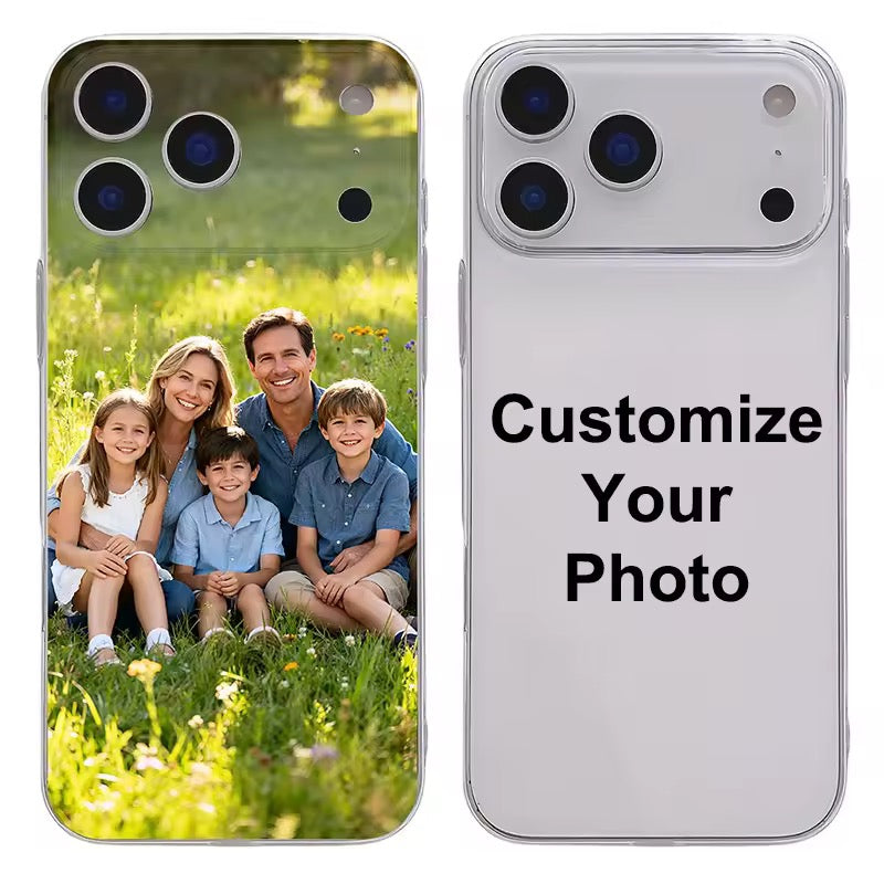 For i phone and Android all tips mobile cover custmize with your favourite photos with family and kids